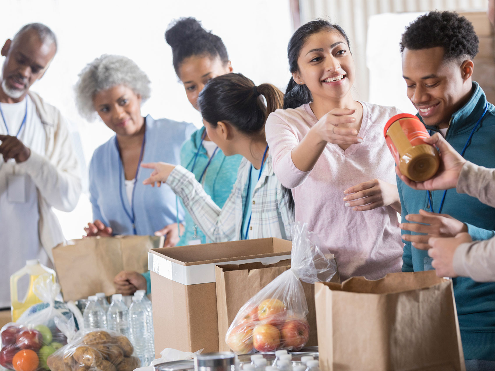 Volunteer Stock Image